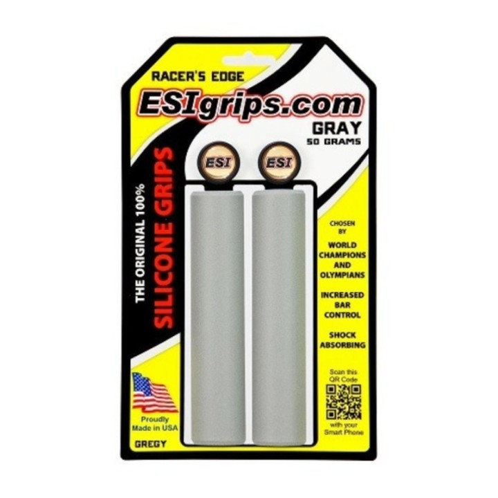 Puños ESIgrips Racer's Edge Gris