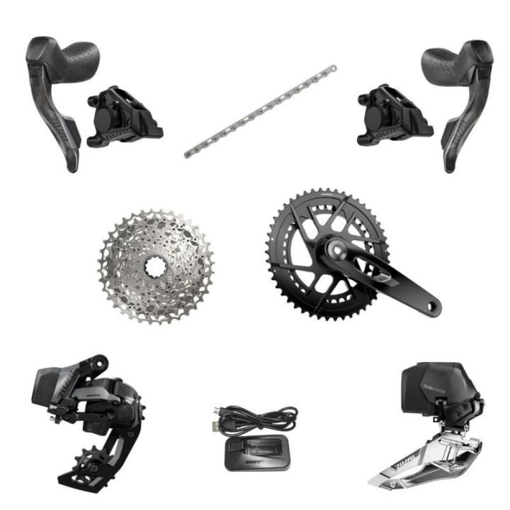 Groupe Sram Rival AXS E1 2x12 48x35 Cassette 10-36