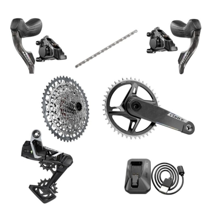 Grupo Sram Force AXS E1 XPLR 1x13 42T 10-46