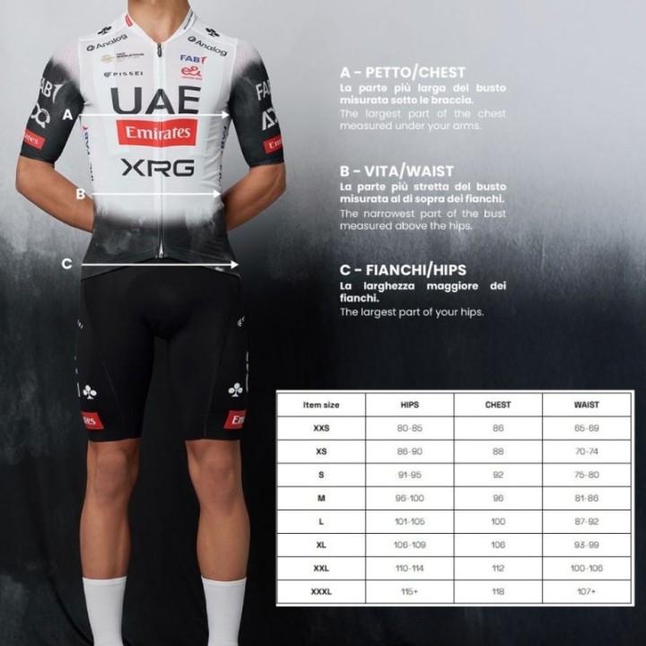 Maillot Homme Pissei Replica UAE Tour de France 2025