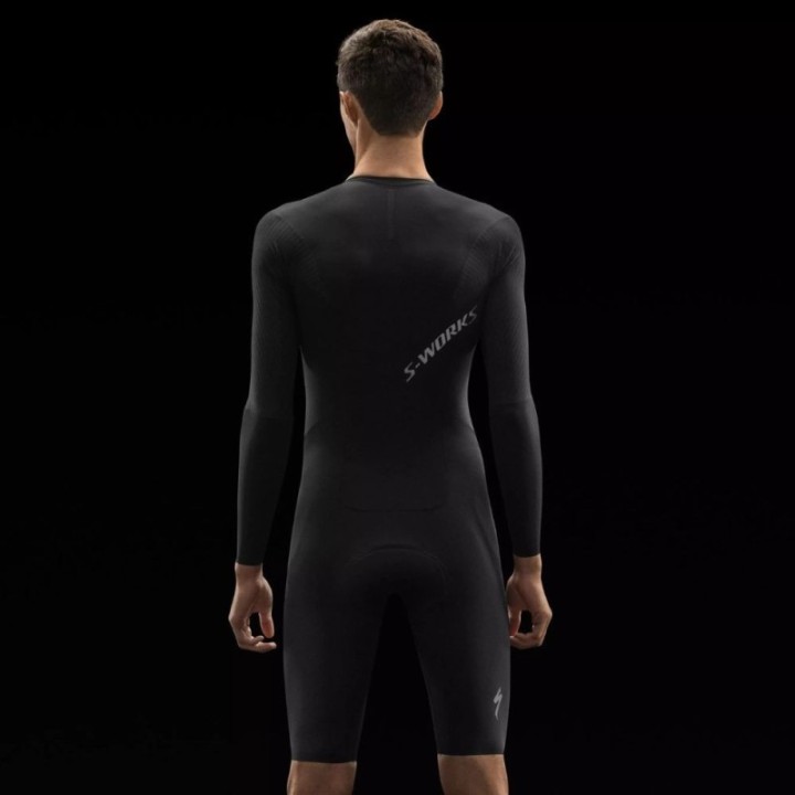 Combinaison intégrale Hombre Specialized S-Works Aero Skinsuit LS Noir