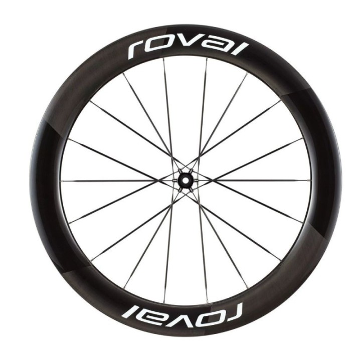 Roues Roval Rapide Sprint CLX Carbone brillant/Blanc brillant