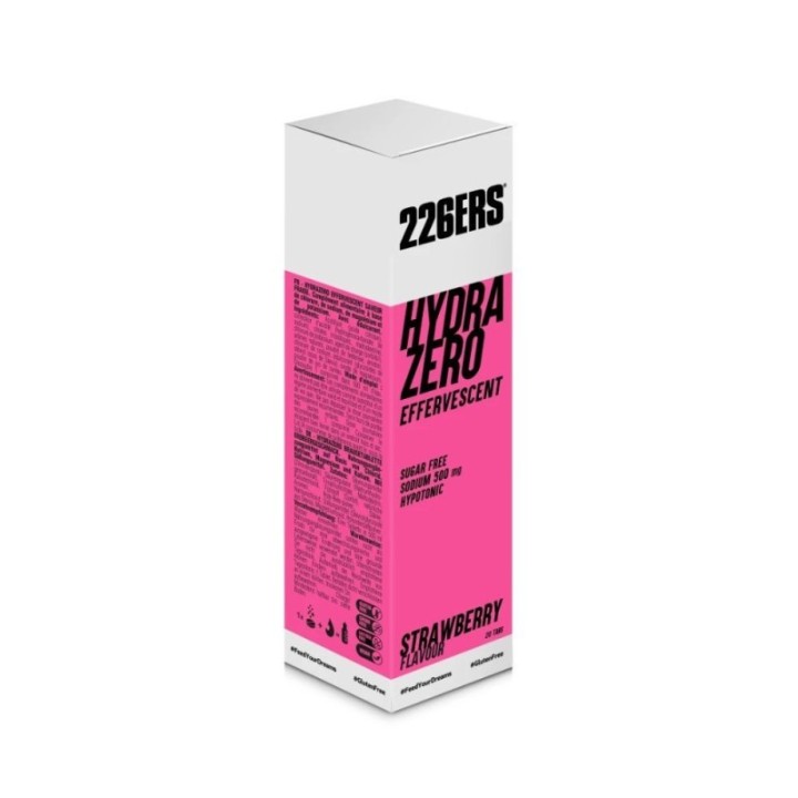 Isotónico 226ERS Hydrazero Effervescent 20 Tabs Strawberry|Isotónico ciclismo