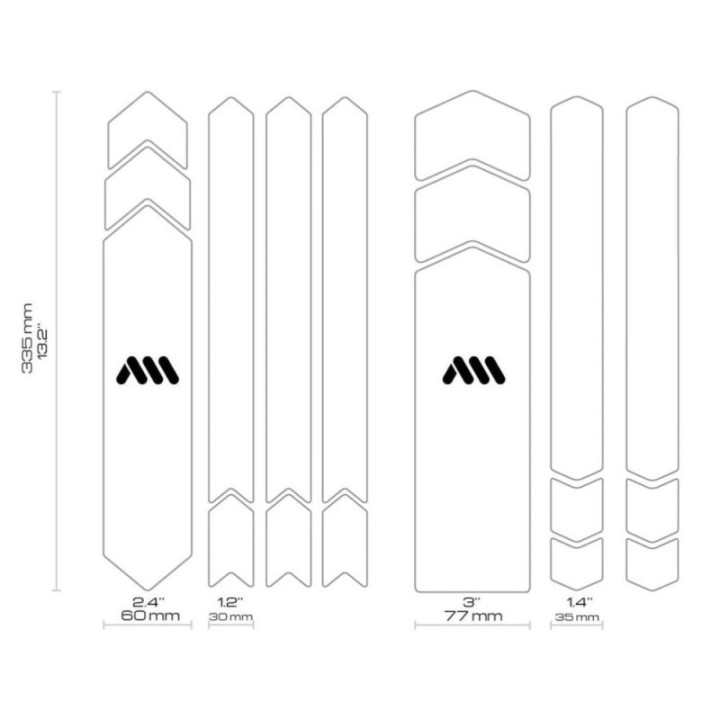 Protector De Cuadro Ams Honeycomb Guard Full Clear