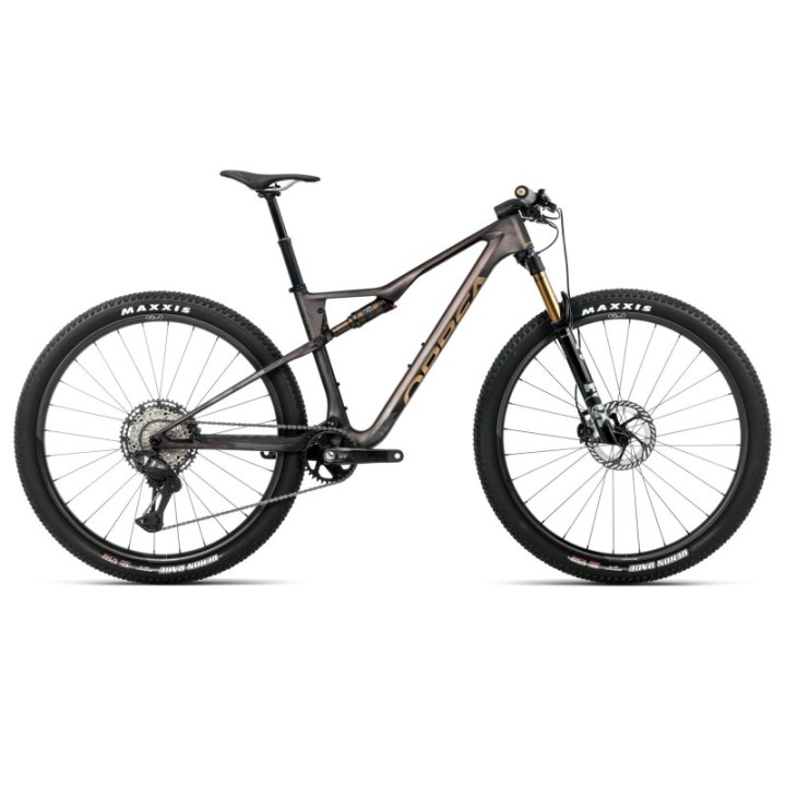 Vélo Orbea OIZ M-PRO Bronze Carbon View - Titan Gold (mat-brillant) 2026