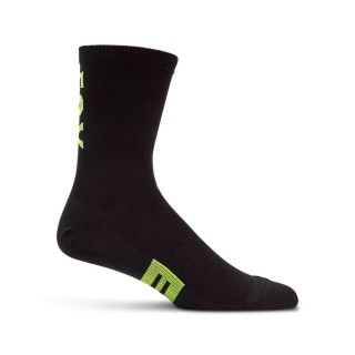 Chaussettes Fox Flexair Merino 15 cm Noir/Jaune