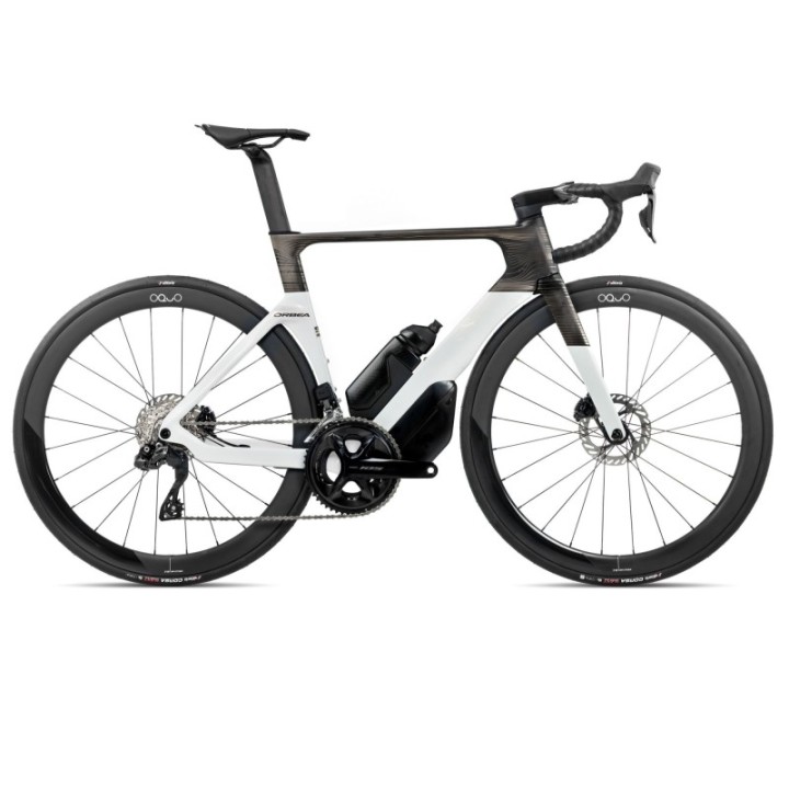 Vélo Orbea Orca Aero M35Iltd Pwr Magic Gold (brillant) - Carbone brut (mat) 2026