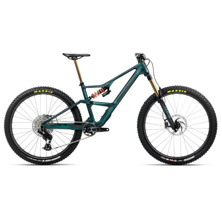 Vélo Orbea OCCAM LT M-TEAM Escape Green - Carbone View Gloss 2026
