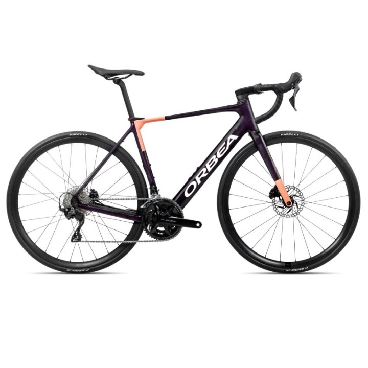 Bicicleta Orbea GAIN M30 Fantasy Purple Carbon View (Gloss) - Orange Cloud (Matt) 2026