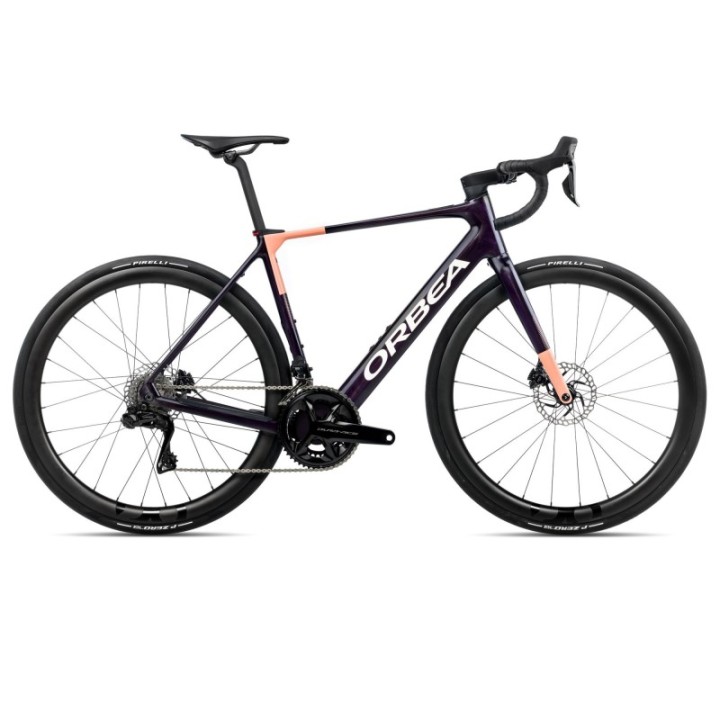 Bicicleta Orbea GAIN M10i Fantasy Purple Carbon View (Gloss) - Orange Cloud (Matt) 2026
