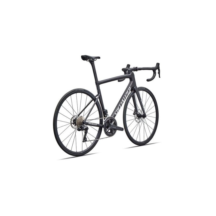 Vélo Specialized Tarmac SL8 Comp - Shimano 105 Di2 Carbone satiné / Blanc 2026