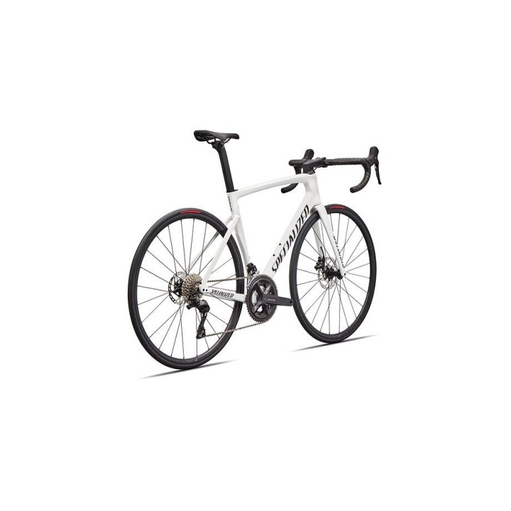 Vélo Specialized Tarmac Sl7 Sport - Shimano 105 Blanc brillant / Bleu marine foncé métallisé 2026