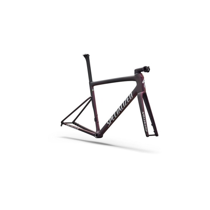 Cadre Specialized Sl8 Satin Carbon / 100 % Cqv Reflex Super Red Pearl Front Edge Fade / Metallic White Silver 2026