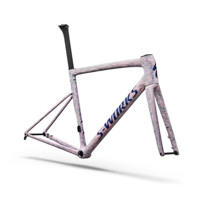 Cadre Specialized S-Works Tarmac Sl8 Gloss Dolomite Metallic / Directional Brush / Blue Majesty Metallic 2026