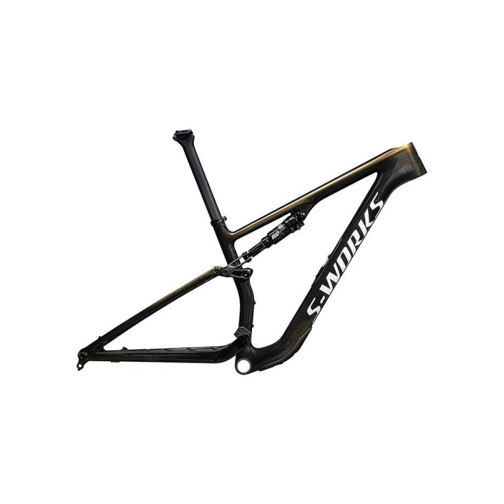 Cadre Specialized S-Works Epic 8 Gloss Carbon Gold Pearl / Metallic White Silver 2026