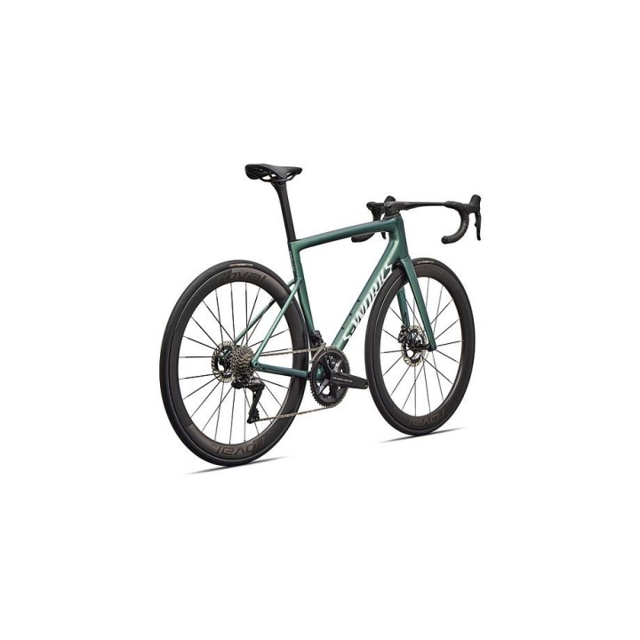 Bicicleta Specialized S-Works Tarmac SL8 - Shimano Dura-Ace Di2 Gloss Premium Fjord Metallic / White Metallic Silver 2026