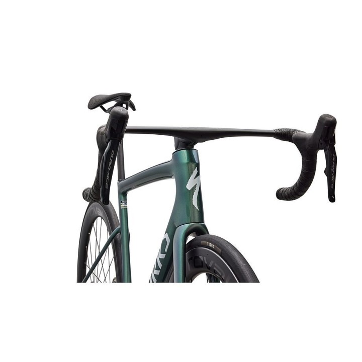 Bicicleta Specialized S-Works Tarmac SL8 - Shimano Dura-Ace Di2 Gloss Premium Fjord Metallic / White Metallic Silver 2026