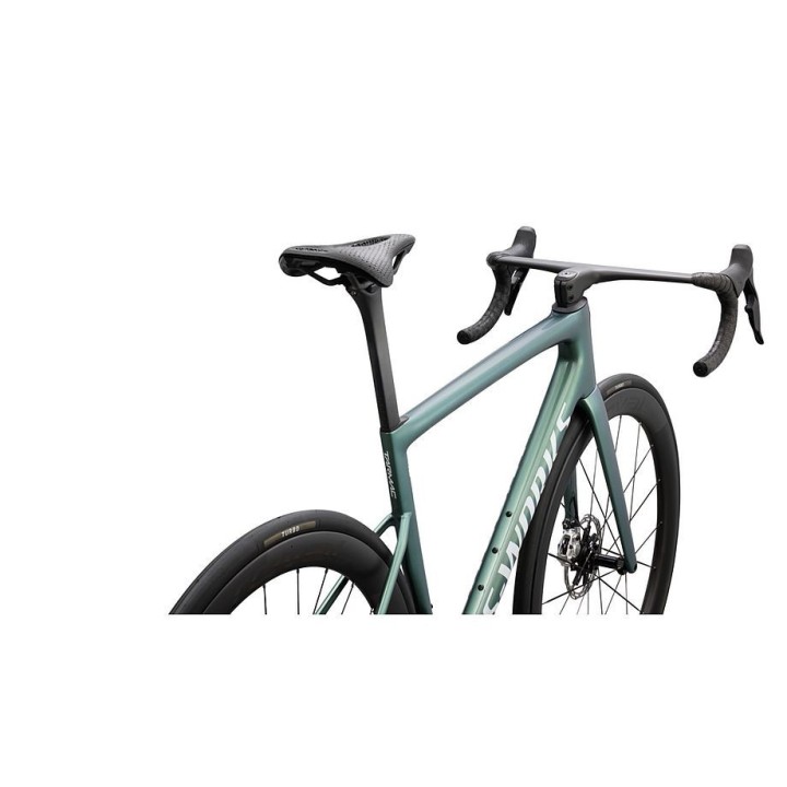 Bicicleta Specialized S-Works Tarmac SL8 SRAM RED AXS Gloss Premium Fjord Metallic / White Metallic Silver 2026
