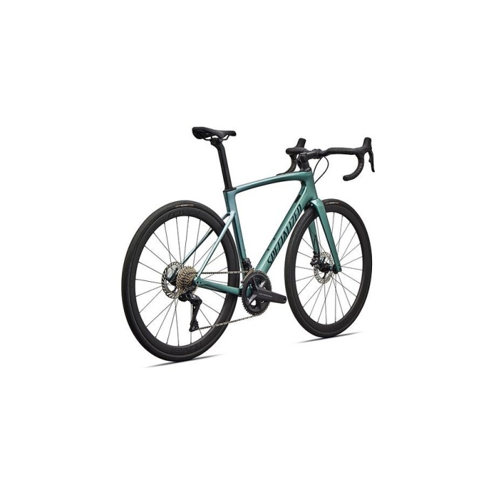 Bicicleta Specialized Roubaix Expert Gloss Fjord Metallic/White Pearl Fade/Emerald Metallic 2026