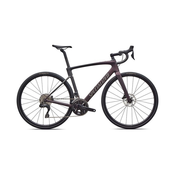 Vélo Specialized Roubaix Sl8 Comp Satin Solidité Métallisé/Obsidienne Métallisé Dégradé/Fumée 2026