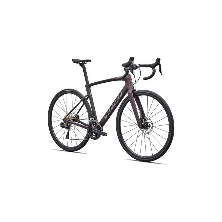 Vélo Specialized Roubaix Sl8 Comp Satin Solidité métallique/Obsidienne métallique dégradé/Fumée 2026