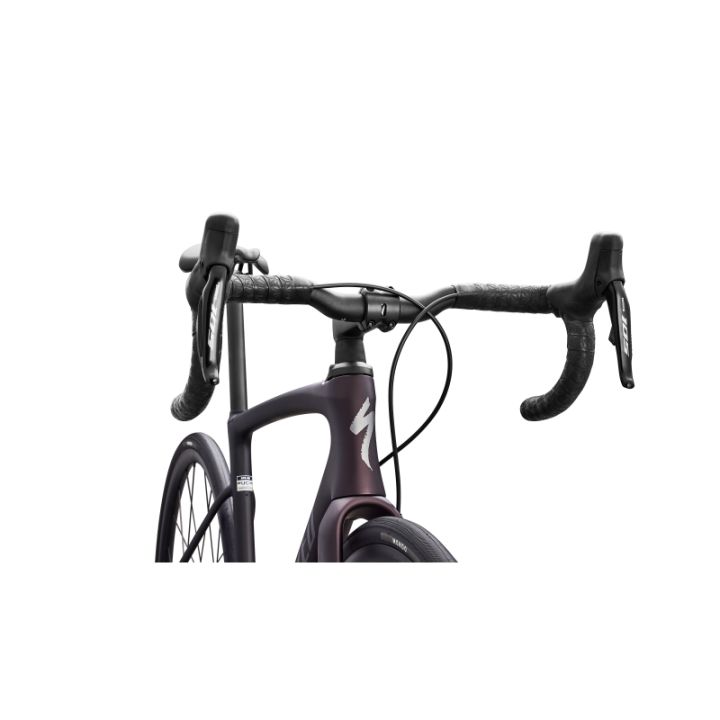 Vélo Specialized Roubaix Sl8 Comp Satin Solidité métallique/Obsidienne métallique dégradé/Fumée 2026