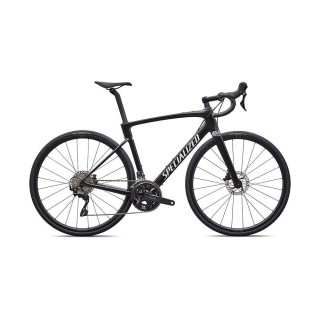 Vélo Specialized Roubaix Sl8 Sport 105 Gloss Obsidian Metallic/Dune White 2026