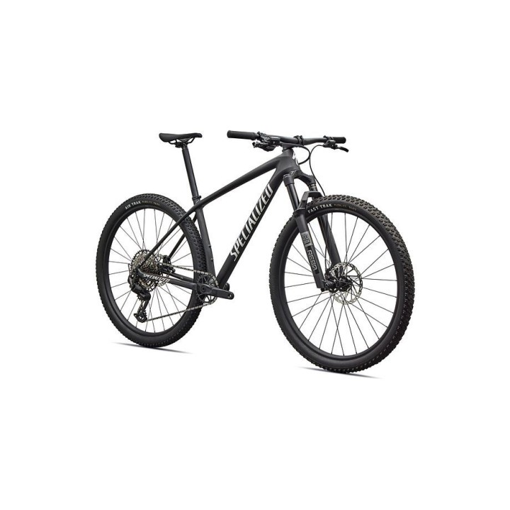 Vélo Specialized Epic Hardtail Comp Satin Carbon / Metallic White Silver 2026