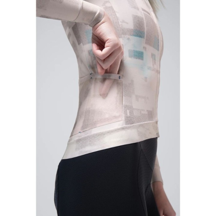 Maillot Mujer Manga Larga Gobik Hyder Hazelnut
