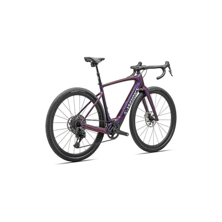 Bicicleta Specialized S-Works Turbo Creo 2 Gloss Carbon / Red To Blue Pearl Strata / Satin Liquid Silver 2025