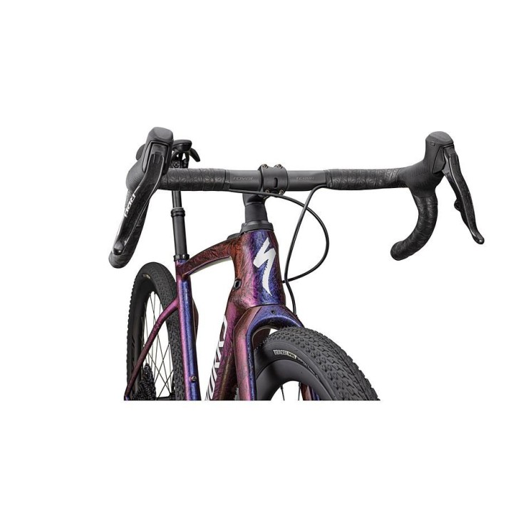 Bicicleta Specialized S-Works Turbo Creo 2 Gloss Carbon / Red To Blue Pearl Strata / Satin Liquid Silver 2025