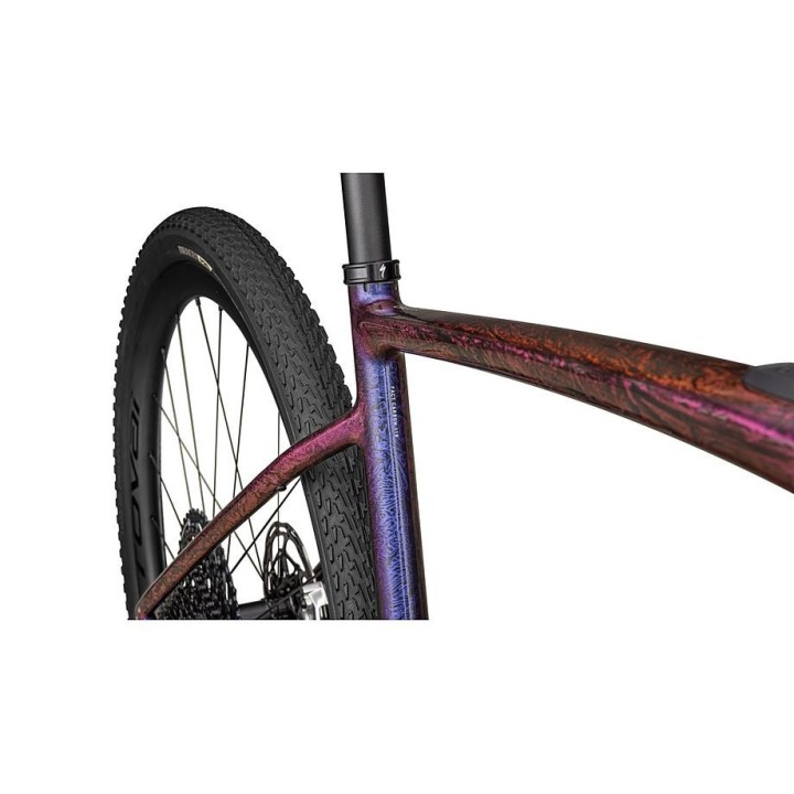 Bicicleta Specialized S-Works Turbo Creo 2 Gloss Carbon / Red To Blue Pearl Strata / Satin Liquid Silver 2025