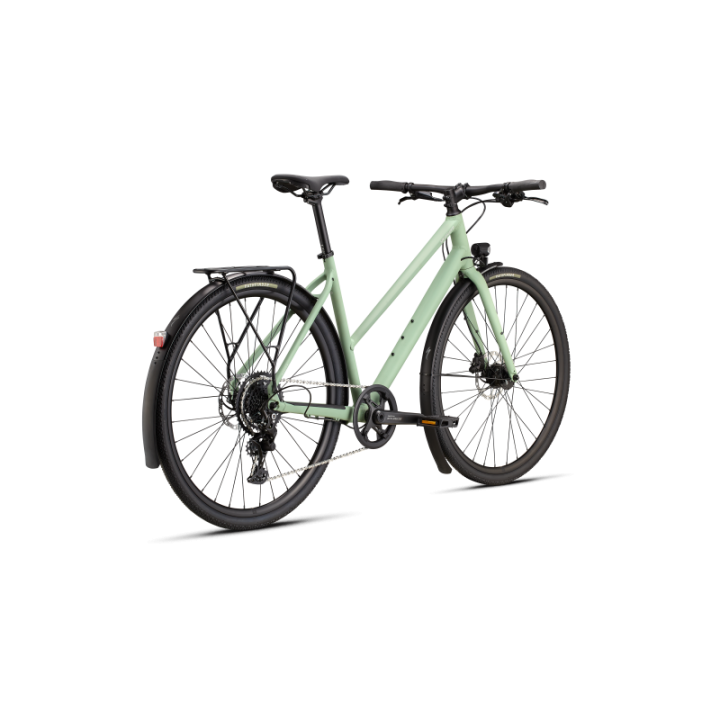 Bicicleta Specialized Sirrus X 2.0 Step-Through Satin Pistachio / Dolomite Metallic Frost Reflective 2026