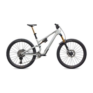 Bicicleta Specialized S-Works Stumpjumper 15 Evo Di2 Gloss Dolomite Metallic / Smoked Liquid Metal 2026