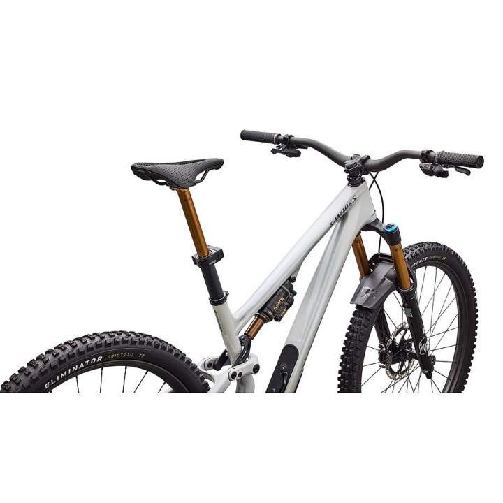 Bicicleta Specialized S-Works Stumpjumper 15 Evo Di2 Gloss Dolomite Metallic / Smoked Liquid Metal 2026