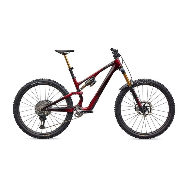 Bicicleta Specialized S-Works Stumpjumper 15 Evo Di2 Gloss Solidity Metallic / Bordeaux Metallic / Brushed Chrome 2026