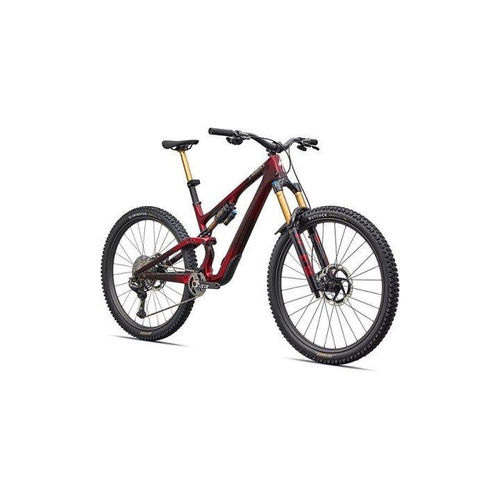 Vélo Specialized S-Works Stumpjumper 15 Evo Di2 Gloss Solidity Metallic / Bordeaux Metallic / Brushed Chrome 2026