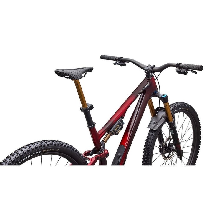 Vélo Specialized S-Works Stumpjumper 15 Evo Di2 Gloss Solidity Metallic / Bordeaux Metallic / Brushed Chrome 2026