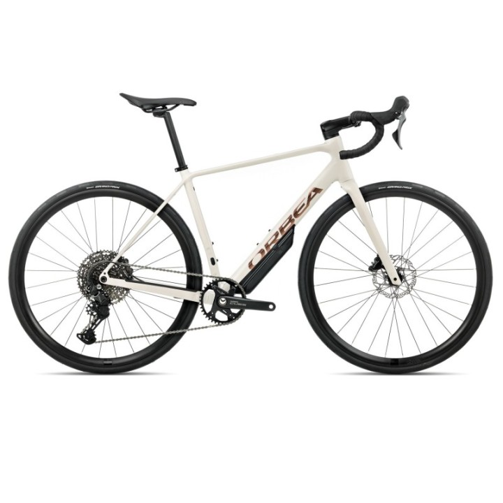 Bicicleta Orbea AVANT H45 1x Ivory White - Titan Bronze (Gloss) 2026