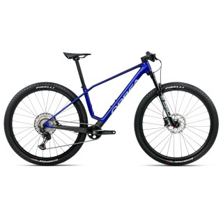 Vélo Orbea ALMA M30 Bleu cobalt (brillant) - Carbone brut (mat) 2026