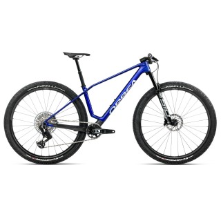 Vélo Orbea ALMA M-TEAM AXS Bleu cobalt (brillant) - Carbone brut (mat) 2026