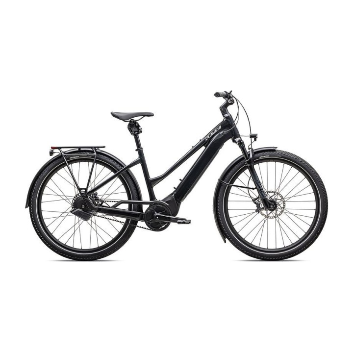 Bicicleta Specialized Turbo Vado 5.0 Igh Step-Through Gloss Castblack / Satin Silver Reflective 2025