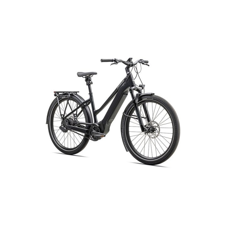 Bicicleta Specialized Turbo Vado 5.0 Igh Step-Through Gloss Castblack / Satin Silver Reflective 2025