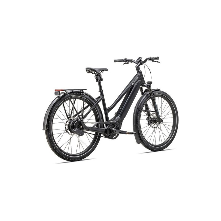 Bicicleta Specialized Turbo Vado 5.0 Igh Step-Through Gloss Castblack / Satin Silver Reflective 2025