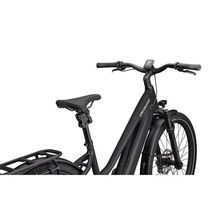 Bicicleta Specialized Turbo Vado 5.0 Igh Step-Through Gloss Castblack / Satin Silver Reflective 2025