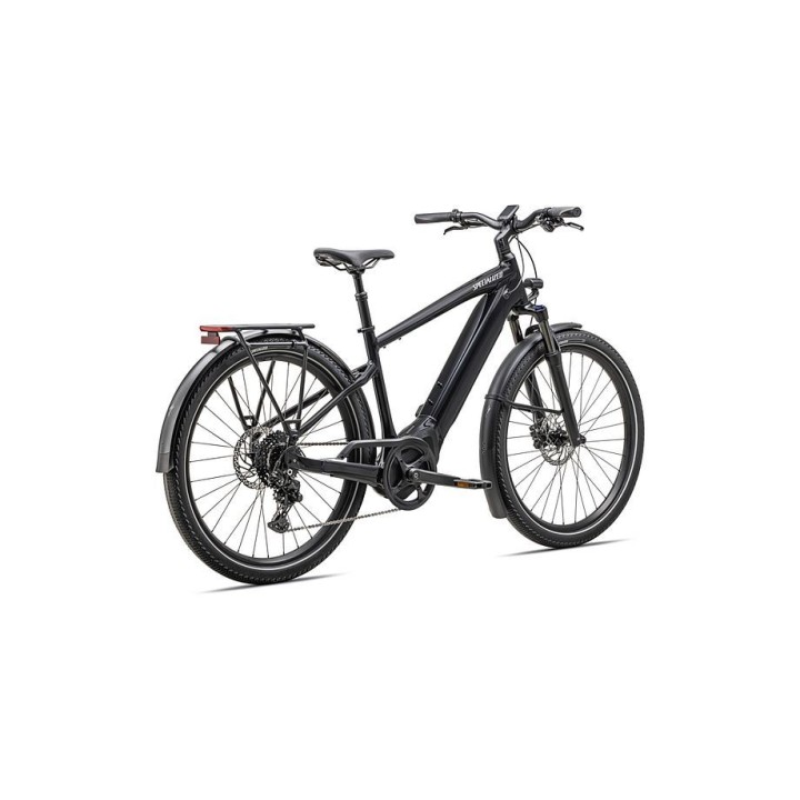 Vélo Specialized Turbo Vado 4.0  Noir brillant / Argent satiné réfléchissant 2025