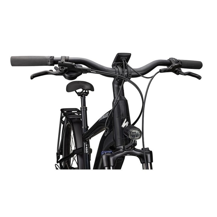 Vélo Specialized Turbo Vado 4.0  Noir brillant / Argent satiné réfléchissant 2025