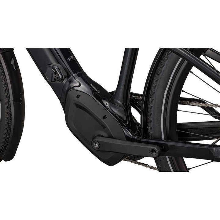 Vélo Specialized Turbo Vado 4.0  Noir brillant / Argent satiné réfléchissant 2025