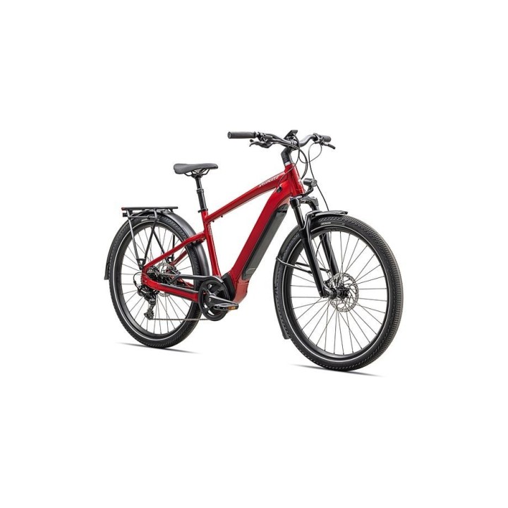 Vélo Specialized Turbo Vado 4.0  Rouge brillant / Argent satiné réfléchissant 2025