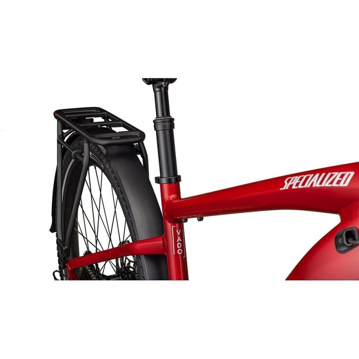 Bicicleta Specialized Turbo Vado 4.0  Gloss Red Tint / Satin Silver Reflective 2025